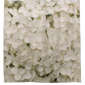 White Hydrangeas Douchegordijn (Voorkant)