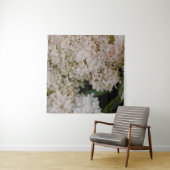 WHITE HYDRANGEAS IN BLOOM WANDKLEED (In Situ (horizontaal))