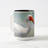 White Ibis Coffee Mok (Voorkant links)