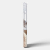 White IJslands Horse Headshot Case-Mate iPhone Case (Achterkant / Links)