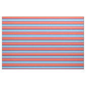 White, Indigo, Red, Light Sky Blue en Black Stof (Fat Quarter)