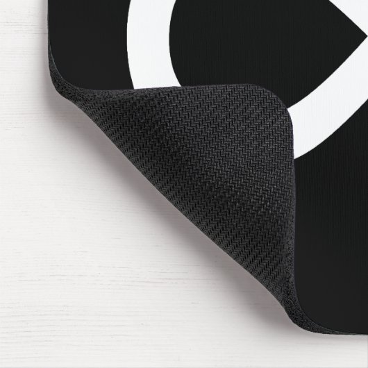 White Infinity-symbool Muismat (Hoek)