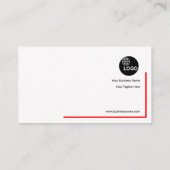 White Innocence Three Gears Engineer Visitekaartje (Achterkant)