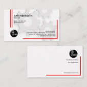 White Innocence Three Gears Engineer Visitekaartje (Voorkant / Achterkant)