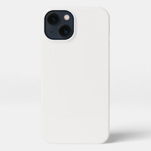 White iPhone Case Hoesje (Achterkant)