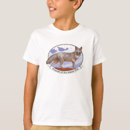White Island Fox Logo kinder T-shirt met korte mou
