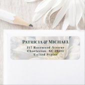 White Ivory Quiet Luxury Romantic Elegant Wedding  Etiket (Insitu)