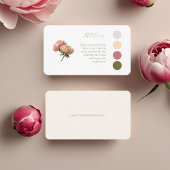 White & Ivory | Rose Wedding Attire Dress Code Informatiekaartje