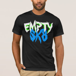 White Jagged Empty T T-shirt