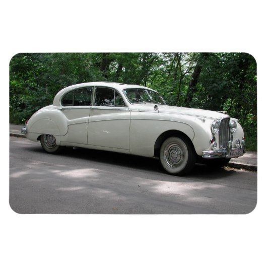 White Jaguar Mark IX Magneet (Horizontaal)