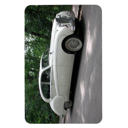 White Jaguar Mark IX Magneet (Verticaal)