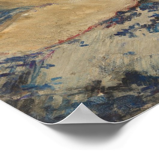 White - James McNeill Whistler Fine Art Poster (Hoek)