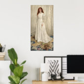 White - James McNeill Whistler Fine Art Poster (Thuiskantoor)