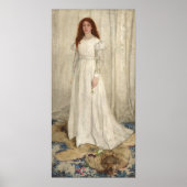 White - James McNeill Whistler Fine Art Poster (Voorkant)