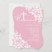 White Jasmine Invitation Kaart (Voorkant)