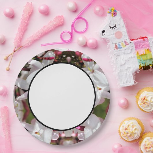 White Jasmine Paper Bord (Feest)