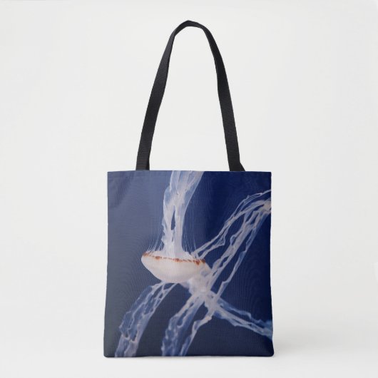 WHITE JELLY FISH TOTE BAG (Voorkant)