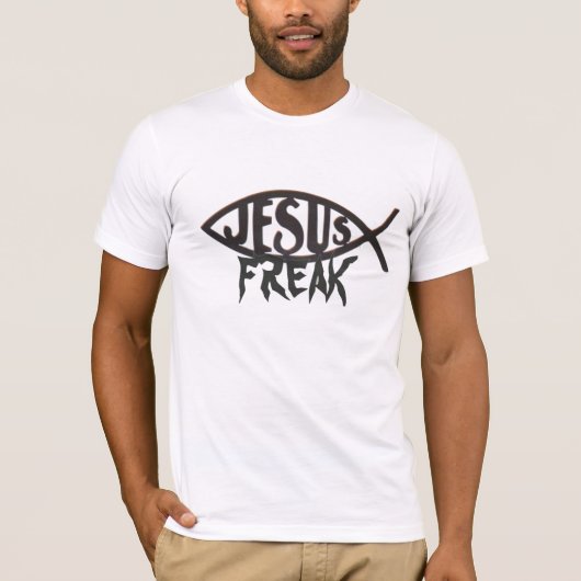 White Jesus Freak T-shirt (Voorkant)