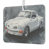 White Karmann Ghia luchtverfrisser (Links)