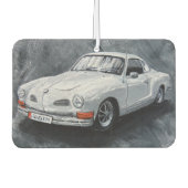 White Karmann Ghia luchtverfrisser (Voorkant)