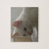 White Kat Puzzle Legpuzzel (Verticaal)