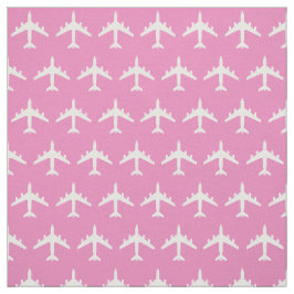 White KC-135 Refueling Jet Airplane on Pink Stof