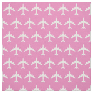 White KC-135 Refueling Jet Airplane on Pink Stof