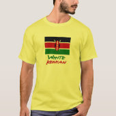 White Kenyan T-shirt (Voorkant)