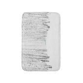 White Kerstmis Badmat (Voorkant Verticaal)