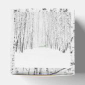 White Kerstmis Bedankdoosjes (Bovenkant)