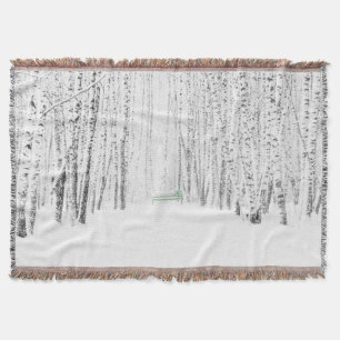 White Kerstmis Deken
