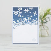 White Kerstmis © Kaart (Staand voorkant)