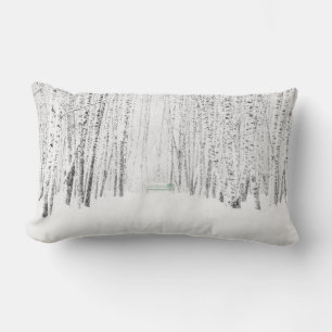 White Kerstmis Kussen