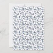 White Kerstmis Nutcracker Wreath Feestdagenkaart (Achterkant)