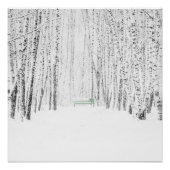 White Kerstmis Perfect Poster (Voorkant)