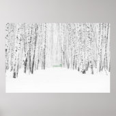 White Kerstmis Poster (Voorkant)