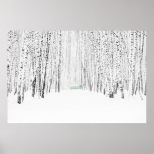 White Kerstmis Poster