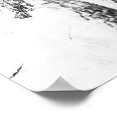 White Kerstmis Poster (Hoek)