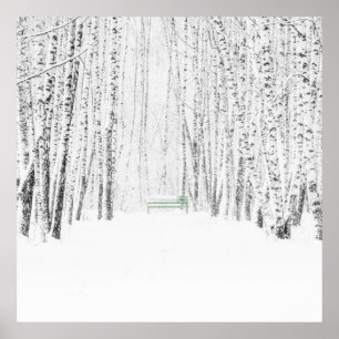 White Kerstmis Poster