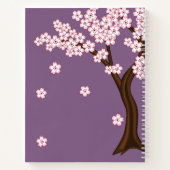 White Kimono Kokeshi Doll - Cute Geisha Girl Notitieboek (Achterkant)