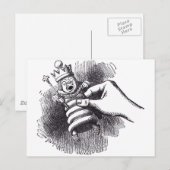 White King Briefkaart (Voorkant / Achterkant)