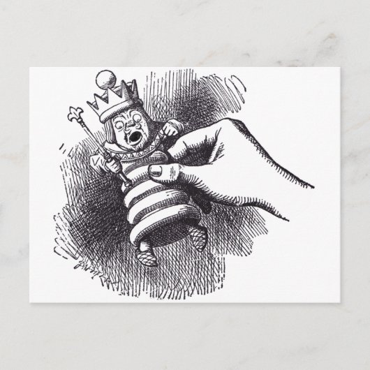 White King Briefkaart (Voorkant)