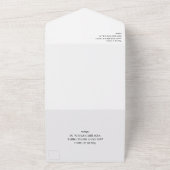 White King Chess Pineersels Gay Wedding All In One Uitnodiging (Buitenkant)