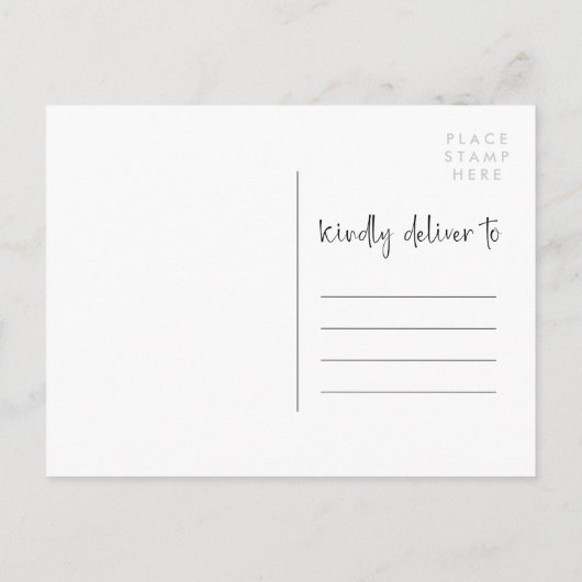 White King Chess Pineerslag Wedding Save the Date Aankondigingskaart (Achterkant)