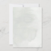 White King Protea en Orchids Tropical Baptisme Kaart (Achterkant)