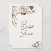 White King Protea Vrijgezellenfeest Kaart (Achterkant)