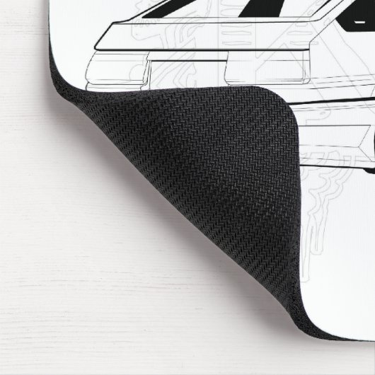 White KIS Levin AE86 Muismat (Hoek)