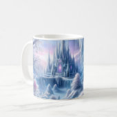 White Kitten beroemd gemaakt door Fantasy Ice King Koffiemok (Voorkant links)