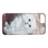 White Kitten, Carl Kahler Case-Mate iPhone Case (Achterkant (Horizontaal))