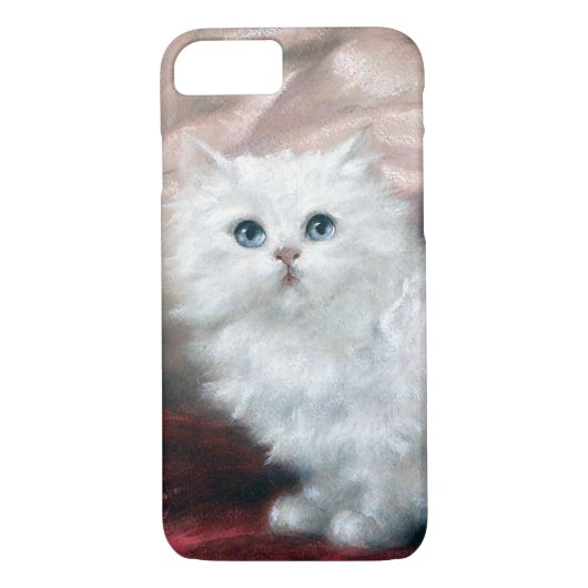 White Kitten, Carl Kahler Case-Mate iPhone Case (Achterkant)